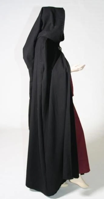 Woolen Cloak With Long Pointed Hood 3 Woolen Cloak With Long Pointed Hood