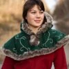 Liripipe With Fur Trim -Larp Fashion Shop wollgugel mit pelzsaum if 300114 1 1280x1280