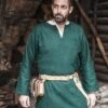 Authentic Green Wool Lodin Tunic -Larp Fashion Shop wolltunika lodin gruen bs 01510 bl05 1 1280x1280
