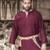 Wool Tunic Lodin Burgundy 2 Wool Tunic Lodin Burgundy -Larp Fashion Shop wolltunika lodin weinrot bs 01510 bl09 1 1280x1280