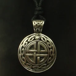 Pewter Pendant Druids Cross