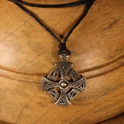 Pewter Pendant Celtic Cross