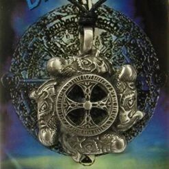 Pewter Pendant Viking-Cross